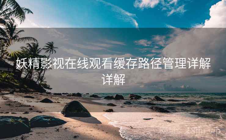 妖精影视在线观看缓存路径管理详解详解