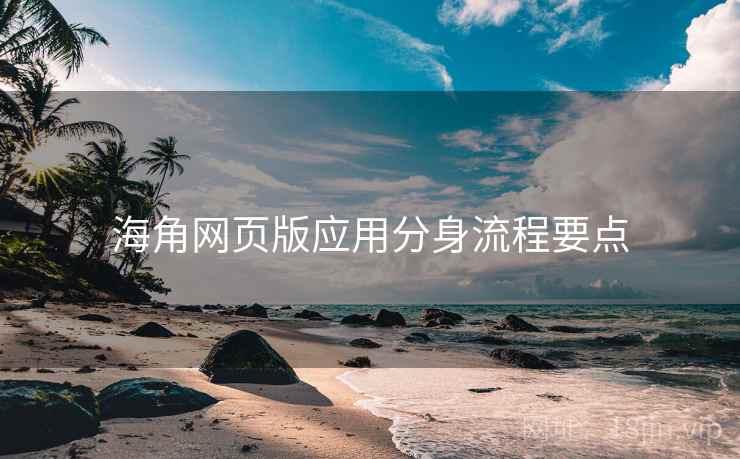 海角网页版应用分身流程要点