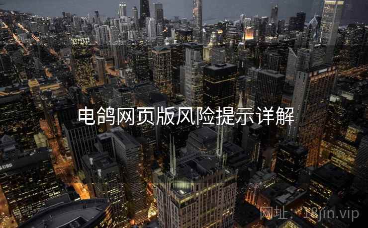 电鸽网页版风险提示详解