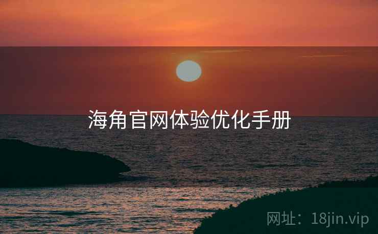 海角官网体验优化手册