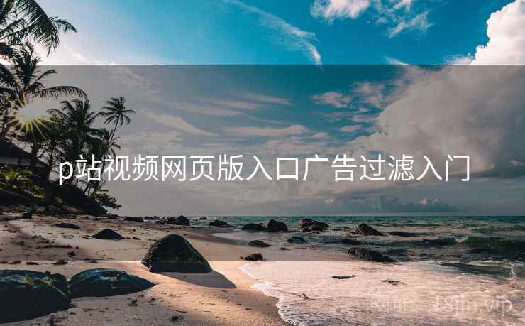 p站视频网页版入口广告过滤入门