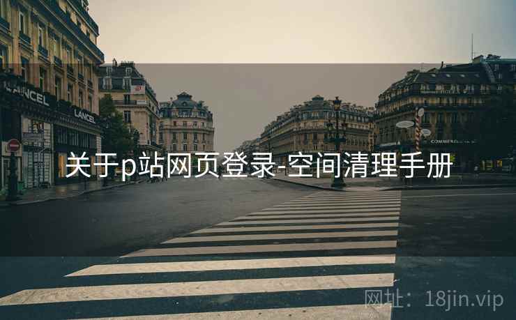 关于p站网页登录-空间清理手册