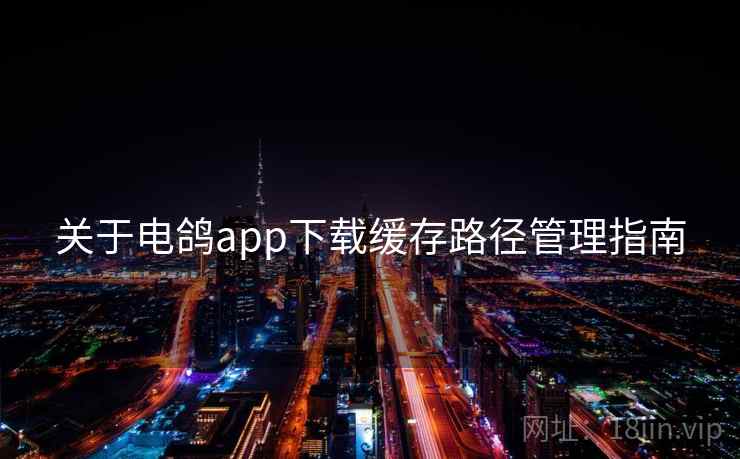 关于电鸽app下载缓存路径管理指南